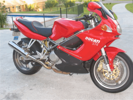 Ducat ST4 Custom Motorcycle Seat