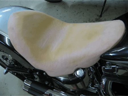 Harley Full Motorcycle Seat Fabrication